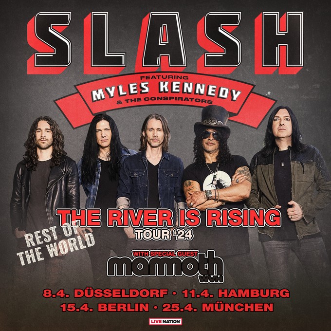 SLASH FEAT. MYLES KENNEDY The River Is Rising-Tour 2024